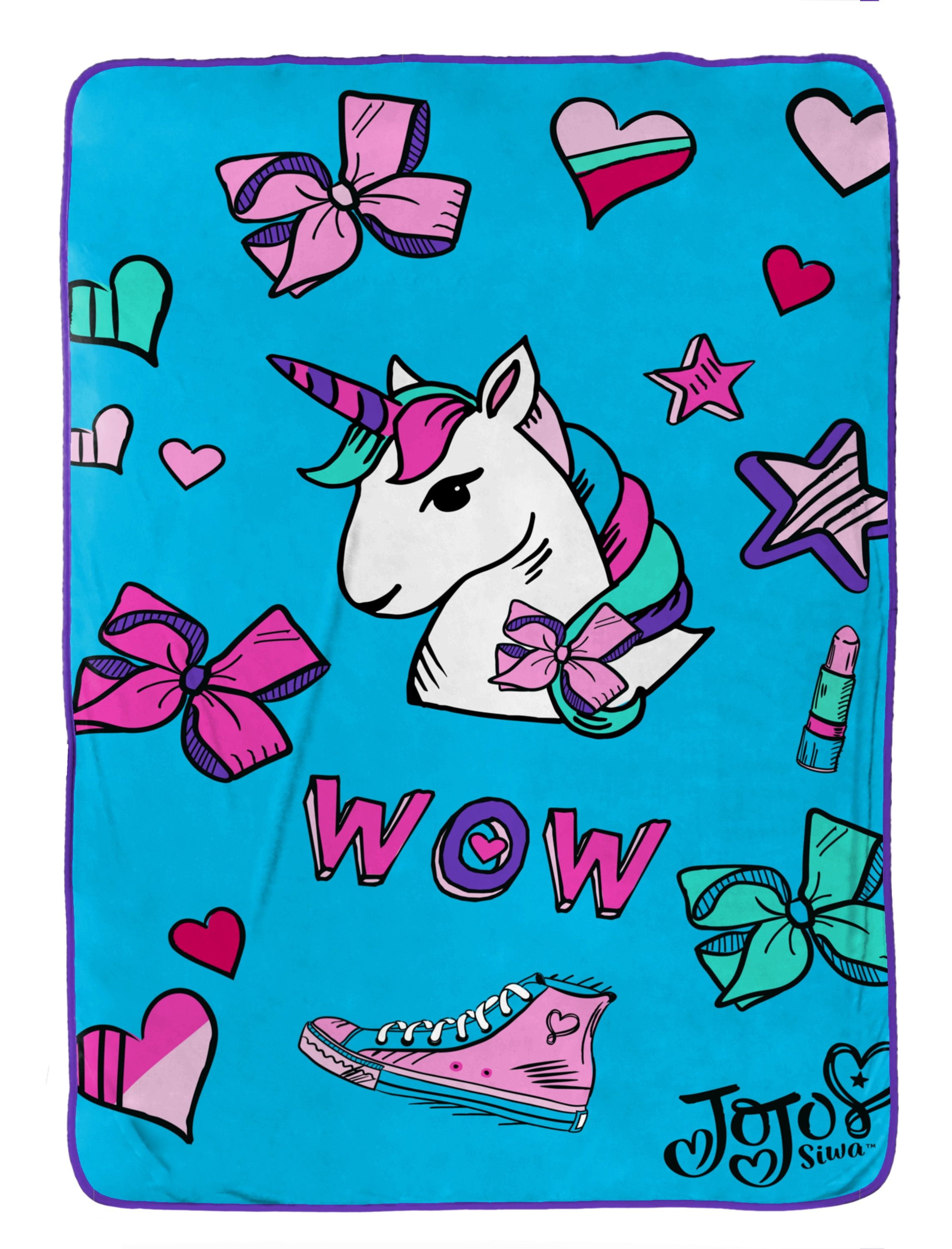 Nickelodeon JoJo Siwa Plush Kid s Bedding Blanket 1 Each