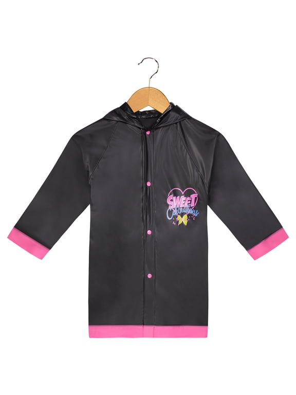 JoJo Siwa Waterproof Rain Slicker, Size 6-7 Years