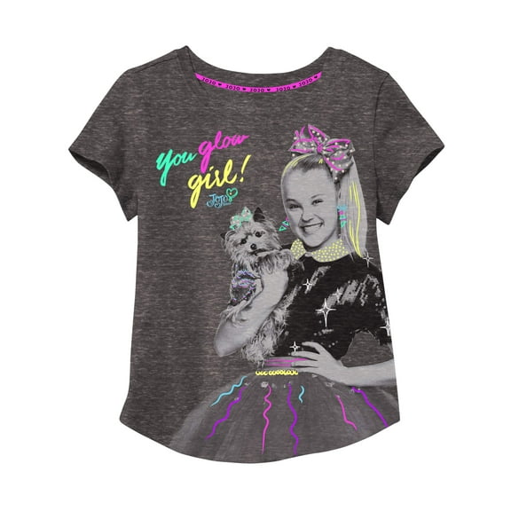Nickelodeon JoJo Siwa and Bow Bow Studded Graphic T-Shirt (Little Girls & Big Girls)