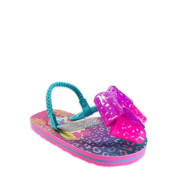 Nickelodeon Jojo Siwa Bow Beach Flip Flop Sandal (Little Girls & Big Girls)
