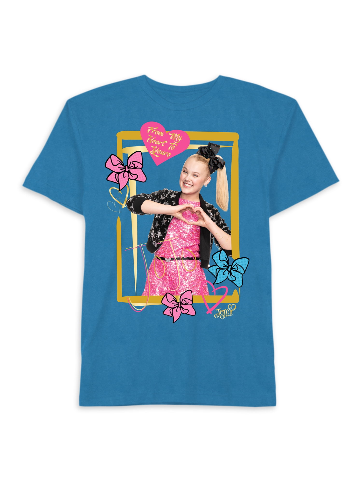 Nickelodeon Jojo XS-XL Graphic T-Shirt - Walmart.com