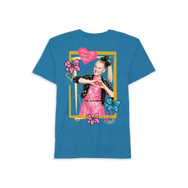 Nickelodeon Jojo Siwa Girls' You Got This Girl Licensed Character T-Shirt,  Turquoise Heather, Medium : : Clothing, Shoes & Accessories
