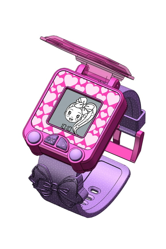 Jojo Siwa Unisex ChildEducational Learning Watch in Pink with Silicone Strap - JOJ4390WMC