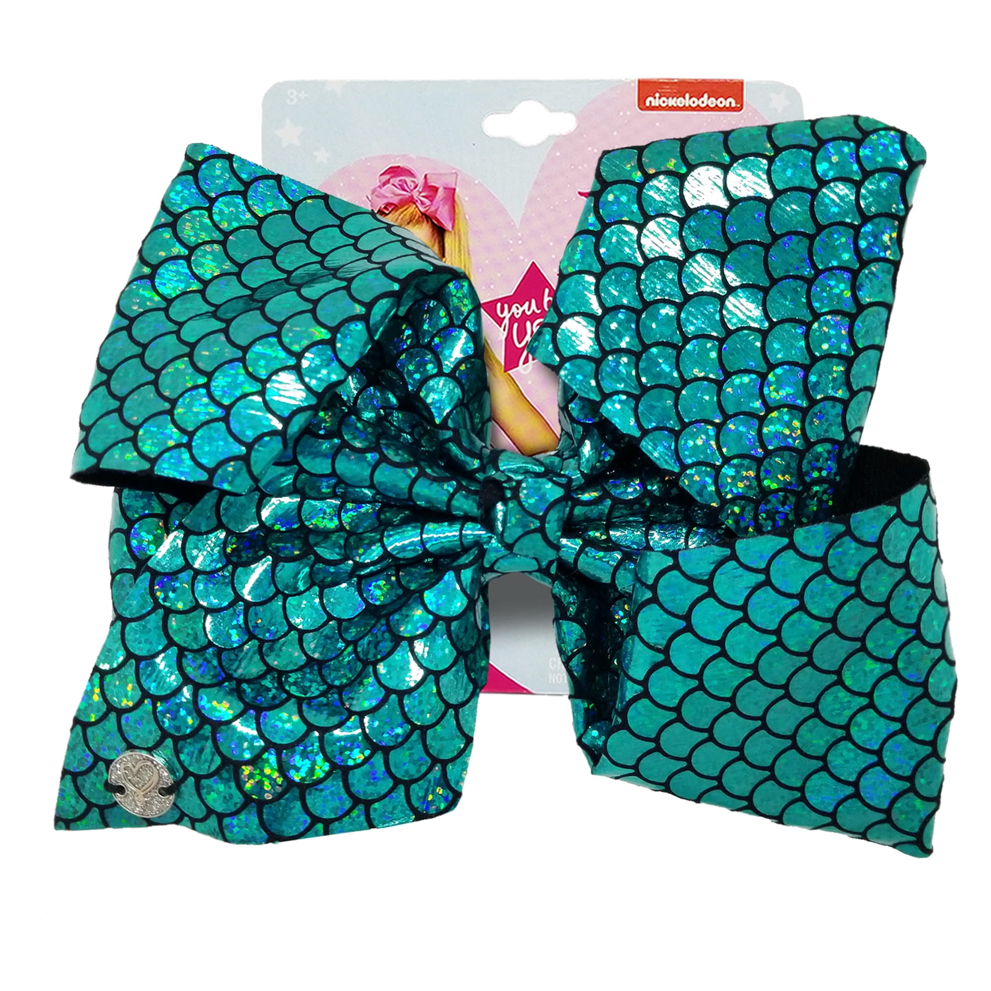 Nickelodeon Jojo Siwa signature Mermaid Turquoise Hair Bow