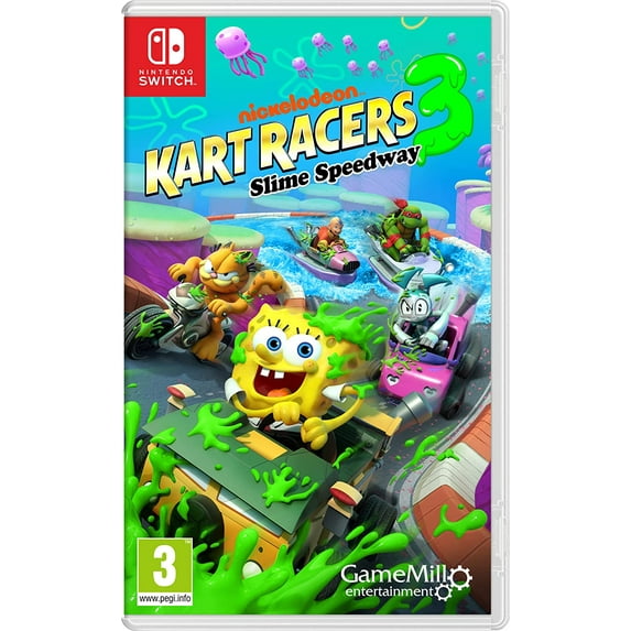 Nickelodeon Kart Racers 3 Slime Speedway (Nintendo Switch) Cross Code - Explore HUGE Dungeons with Complex Puzzles