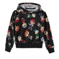 thumbnail image 1 of Nickelodeon Kids 4-20 Rugrats All Over Print Pullover Hoodie (Black 10/12), 1 of 1