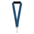 thumbnail image 1 of Nickelodeon Lanyard, Avatar Last Airbender Water Element Symbol Blues, Elastic, 1 of 4