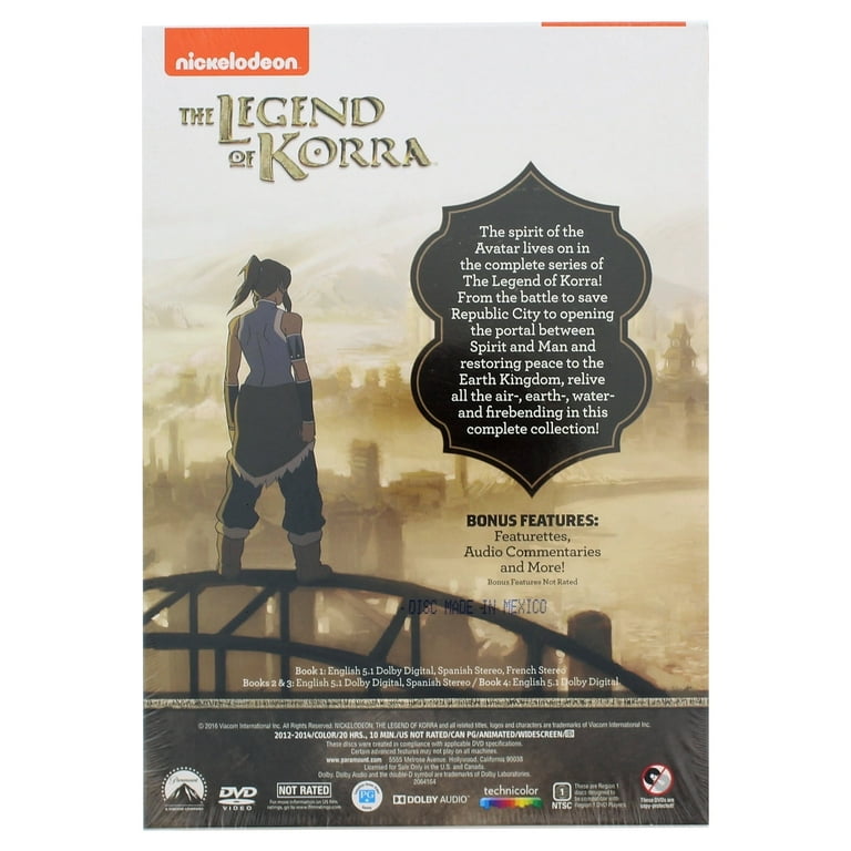 Nickelodeon Legend of Korra: The Complete Series 1-4 Box Set Nickelodeon Legend of Korra: The Complete Series 1-4 Box Set