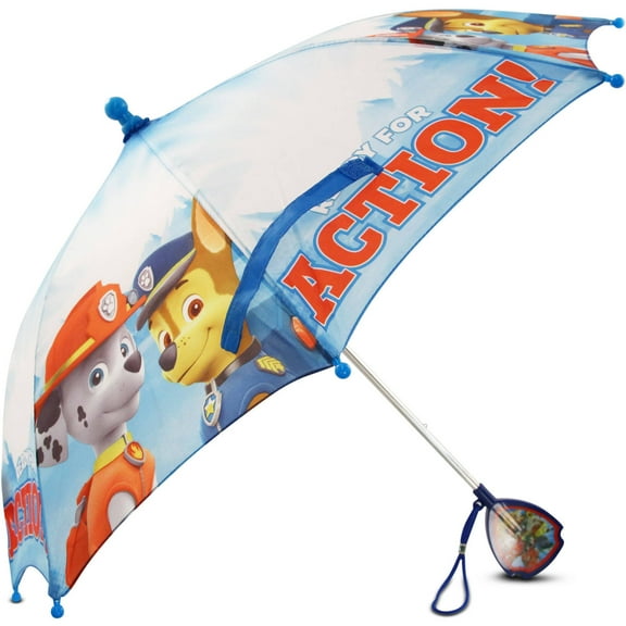Nickelodeon Little Boys Paw Patrol Umbrella with Character Handle, Age 2-7