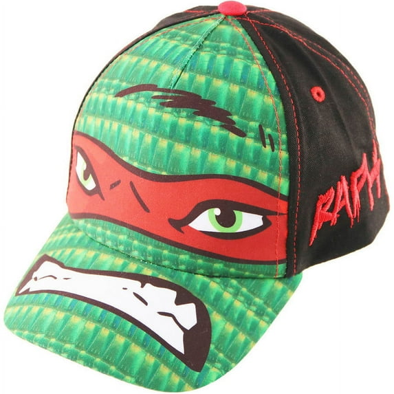 Nickelodeon Little Boys TMNT Raphael Cotton Baseball Cap, Age 4-7