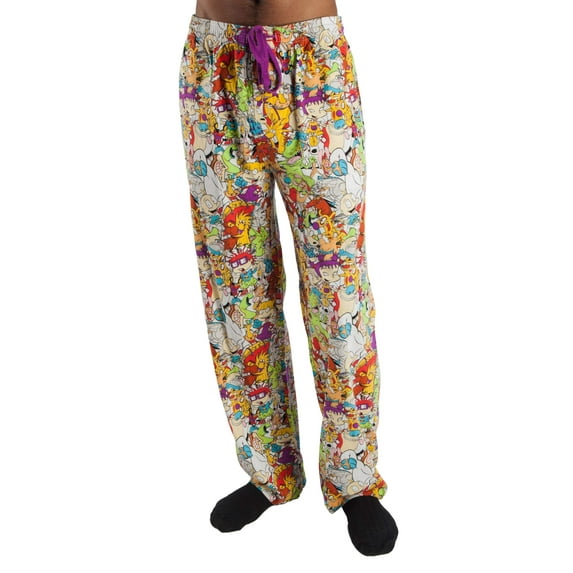 Nickelodeon Men's Retro Character Pajama Pant