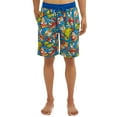 thumbnail image 1 of Nickelodeon Men's Retro Character Pajama Sleep Jam Short, 1 of 3