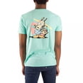 thumbnail image 1 of Nickelodeon Men's Rocko's Modern Life Teal Washed Tee T-Shirt (Small, Teal Washed), 1 of 2