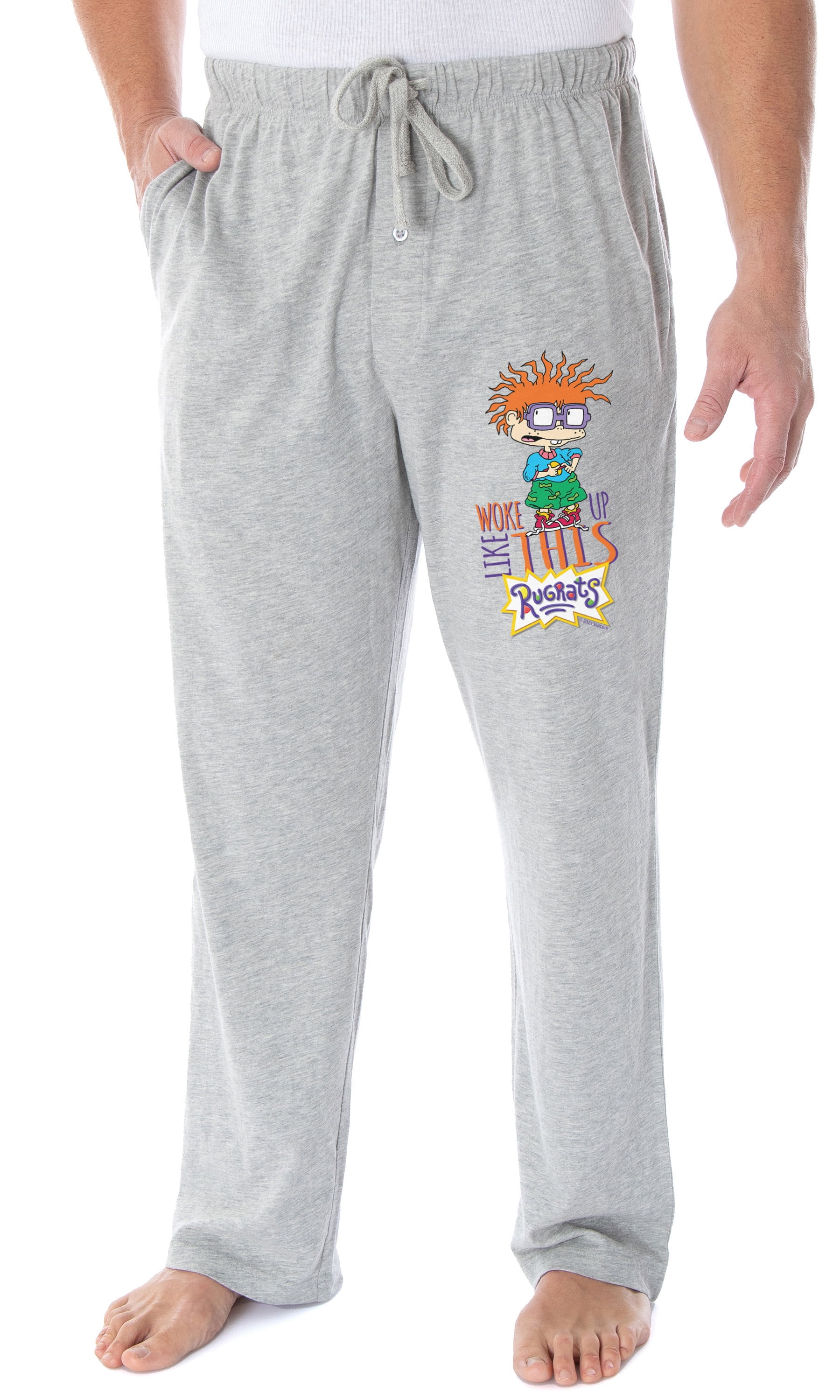 Nickelodeon Men s Rugrats Chuckie Finster Woke Up Like This Pajama Pants