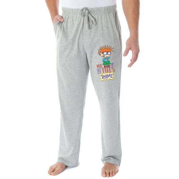 Nickelodeon Men's Rugrats Chuckie Finster Woke Up Like This Pajama Pants