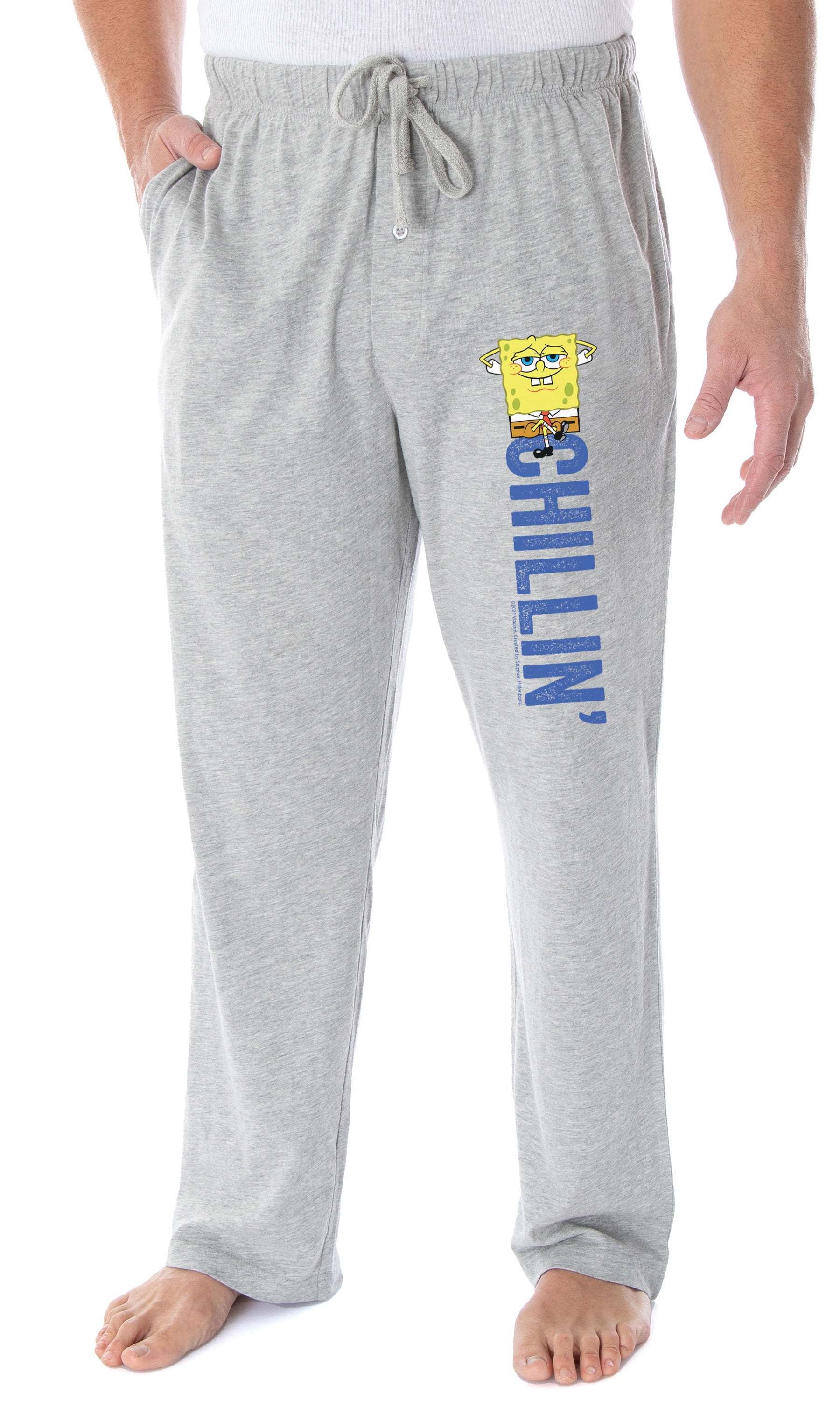 Nickelodeon Men s SpongeBob SquarePants Chillin Loungewear Pajama Pants MD
