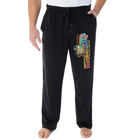 Nickelodeon Men's SpongeBob SquarePants Football Touchdown Pajama Pants