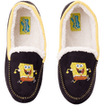 thumbnail image 1 of Nickelodeon Men’s SpongeBob SquarePants Slippers - Plush SpongeBob Moccasin Slippers (7-14), 1 of 6