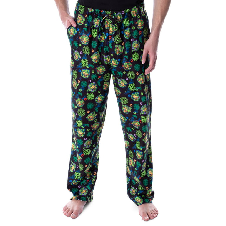Nickelodeon Men's Teenage Mutant Ninja Turtles TMNT Character Pajama Pants  (2XL)