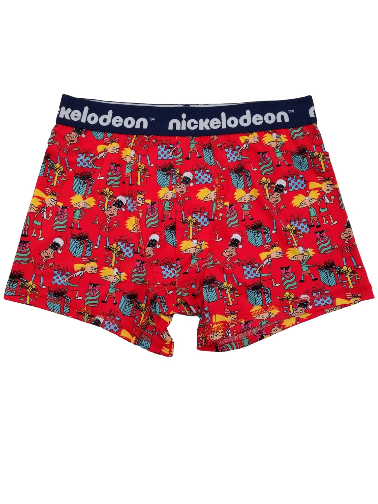 Nickelodeon Mens Hey Arnold Nicktoon Christmas Gift Underwear