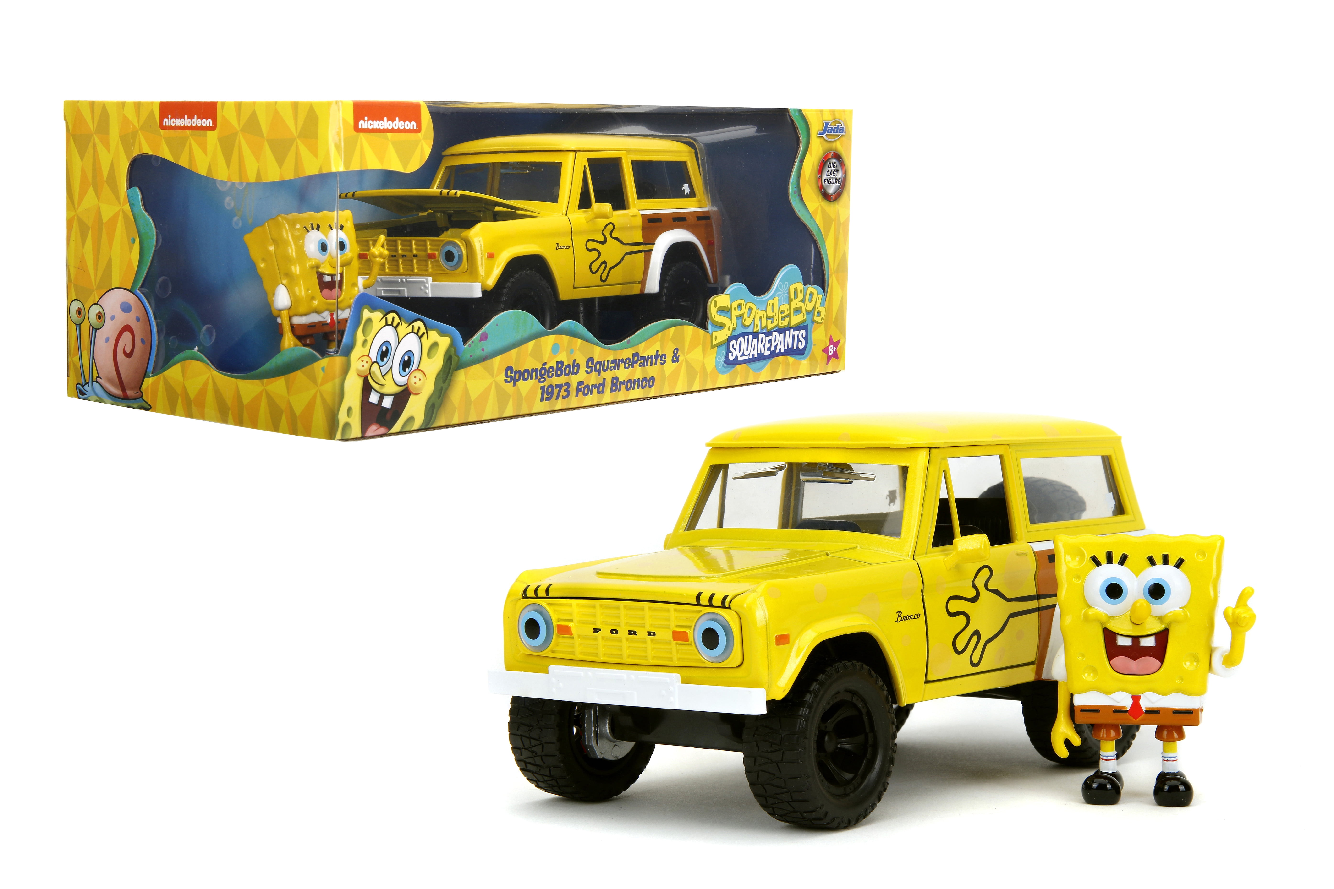 Jada Toys 1973 Ford Bronco ダイキャストメタルミニカー JADA TOYS JUST TRUCKS 1973 FORD BRONCO MATTE GRAY 1:24 NEW
