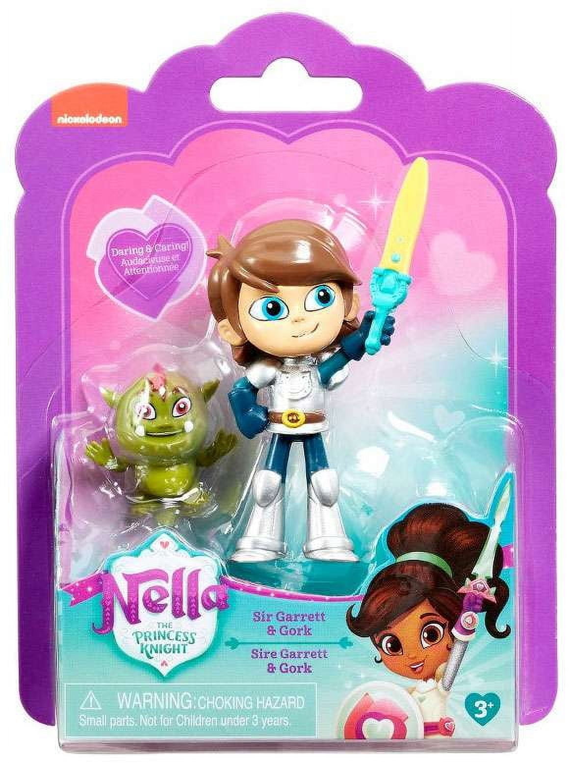 Nickelodeon Nella The Princess Knight Sir Garrett Gork Figure
