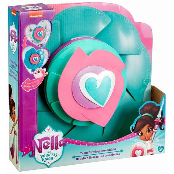 Nickelodeon Nella The Princess Knight Transforming Rose Shield