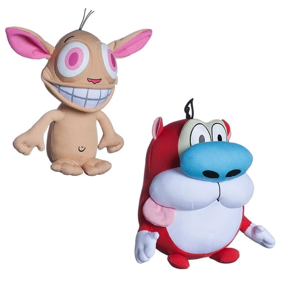 Nickelodeon Nick Toons The Ren & Stimpy Show Plush Set