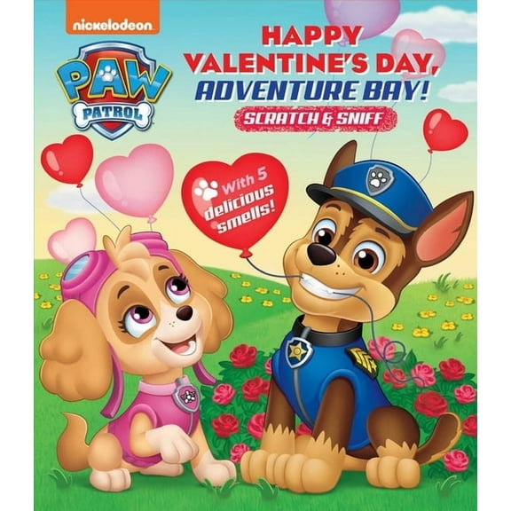 PAW Patrol: Happy Valentine's Day, Adventure Bay! (Board Book)
