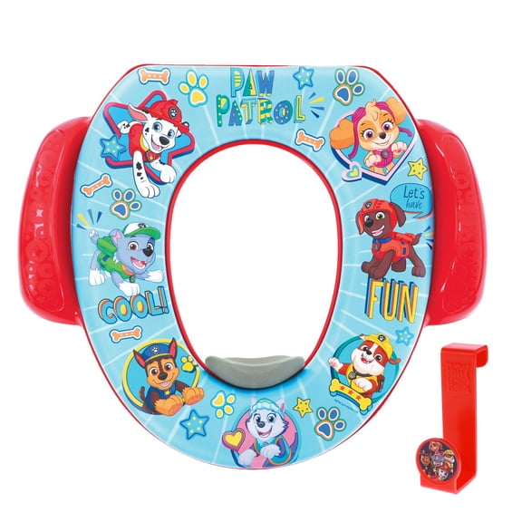 Nickelodeon PAW Patrol Soft Potty Training Seat for Toddlers with Hanging Hook, Fits Standard Toilets