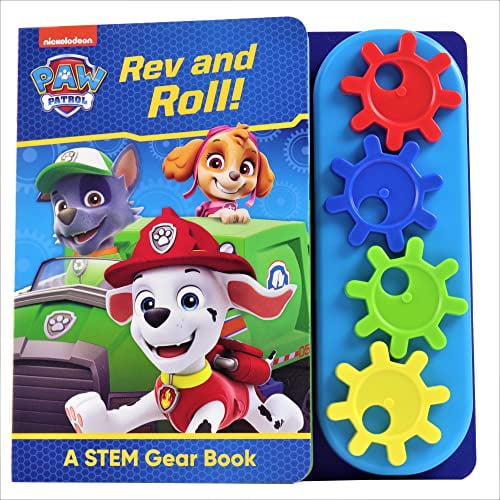 Pre-Owned Nickelodeon Paw Patrol: REV and Roll! a Stem Gear Sound Book [With Battery] (Board book) 1503756653 9781503756656