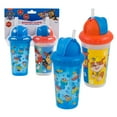 thumbnail image 1 of Nickelodeon Paw Patrol 10 oz Sippy Pop Up Straw Cups, 2 Pack, BPA Free, 1 of 1