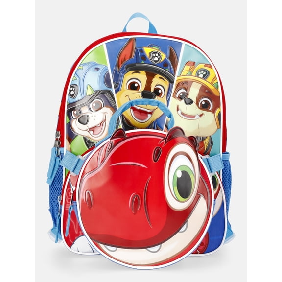Nickelodeon Paw Patrol 14" Toddler Backpack with Lunch Kit - Blue