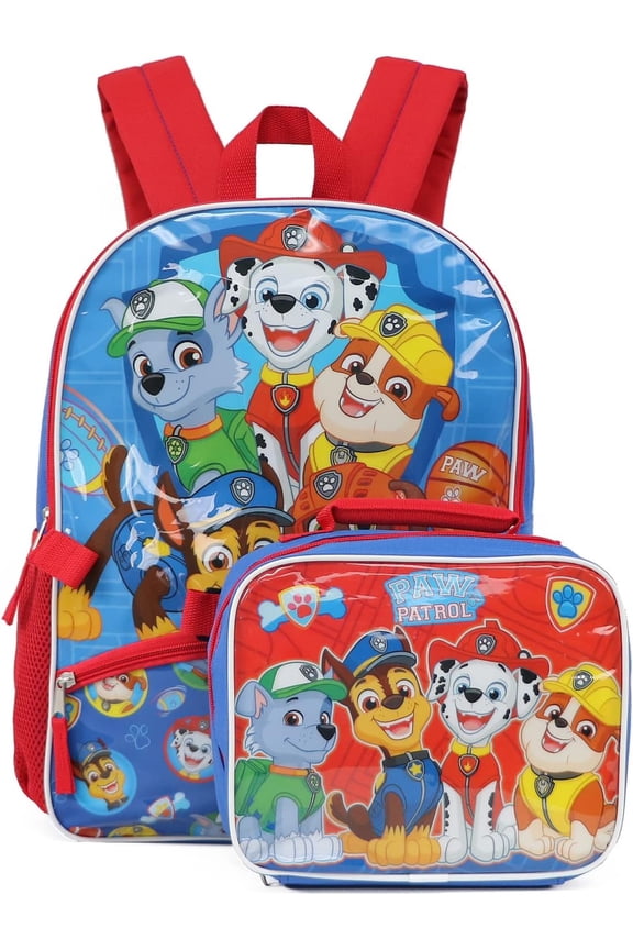Paw Patrol Backpack with Lunchbox