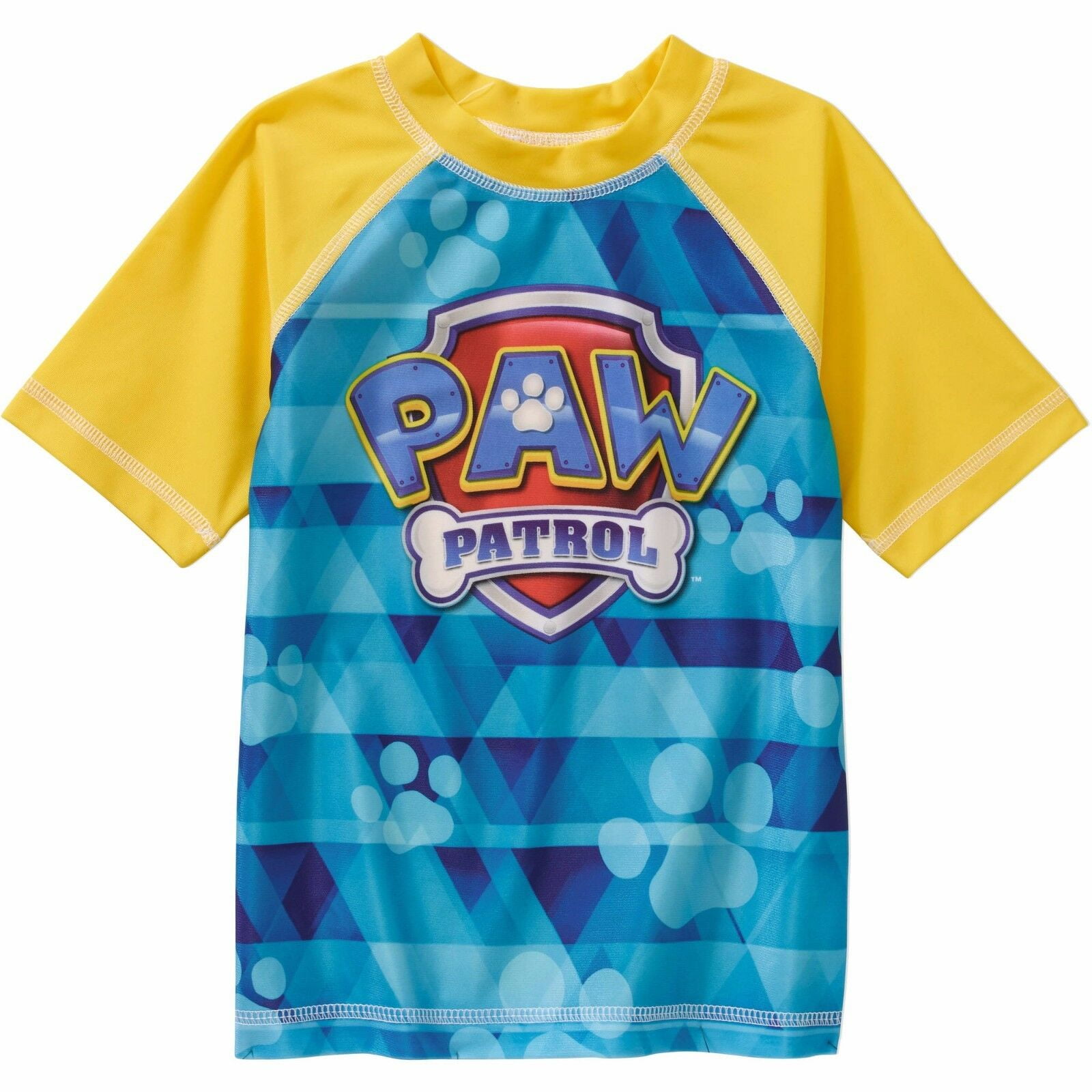 Nickelodeon Paw Patrol Boy Rash Guard Swim Shirt Size 5T