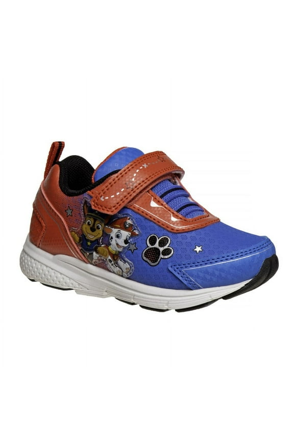 Paw Patrol Boys Casual Sneakers with Two Red Lights