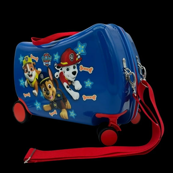 Nickelodeon Paw Patrol Boys Ride Luggage blue