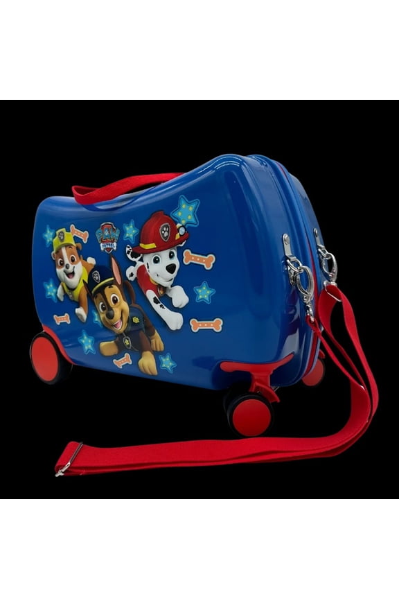 Paw Patrol Boys Ride Luggage blue