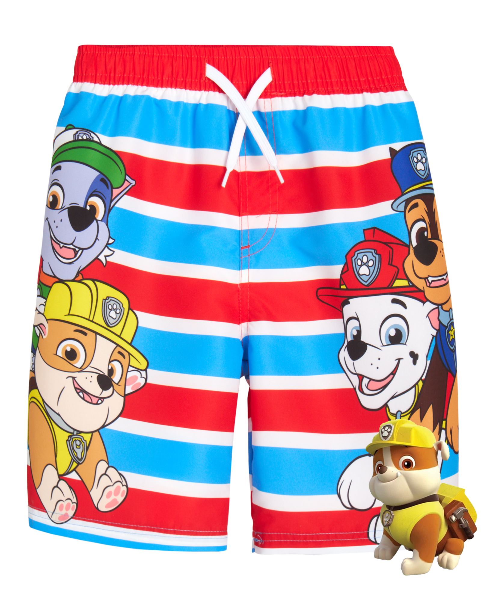 Nickelodeon Paw Patrol Confezione 4 Magliette Per Bambini Con Marshall, Chase, Rocky, Rubble, Taglia 2T