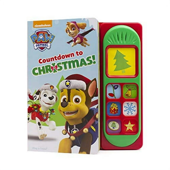Pre-Owned Nickelodeon Paw Patrol: Countdown to Christmas!, (Paperback)
