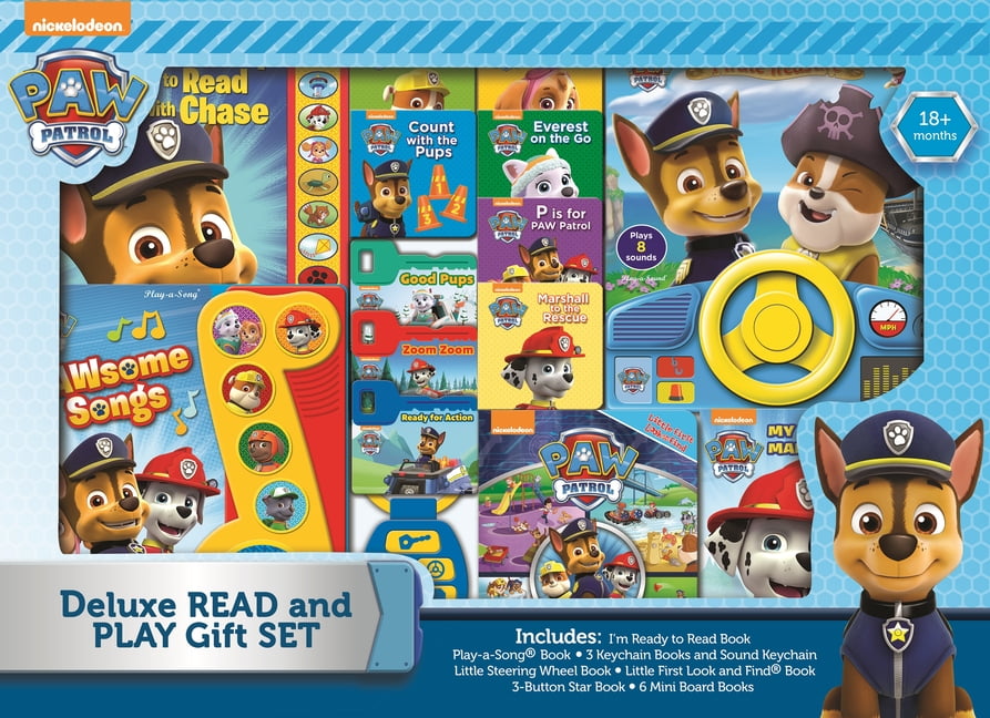 NEW Nickelodeon PAW Patrol Pups Team Up Book & Mobile Phone Play-a-Sound Kids! E - Foto 4