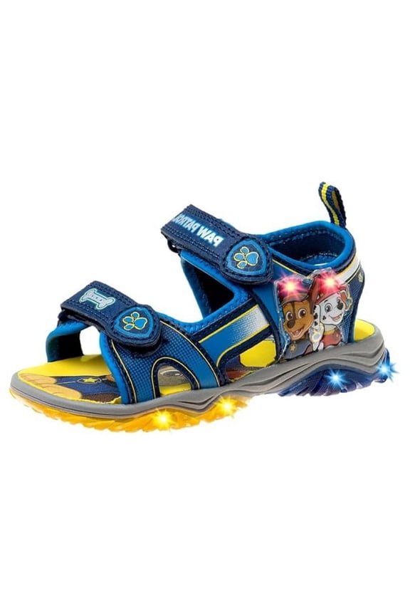Nickelodeon Paw Patrol Double Hook & Loop Boys Open Toe Sport Sandals