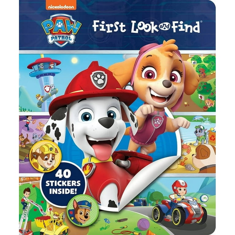 Nickelodeon Paw Patrol: First Look and Find, (Hardcover