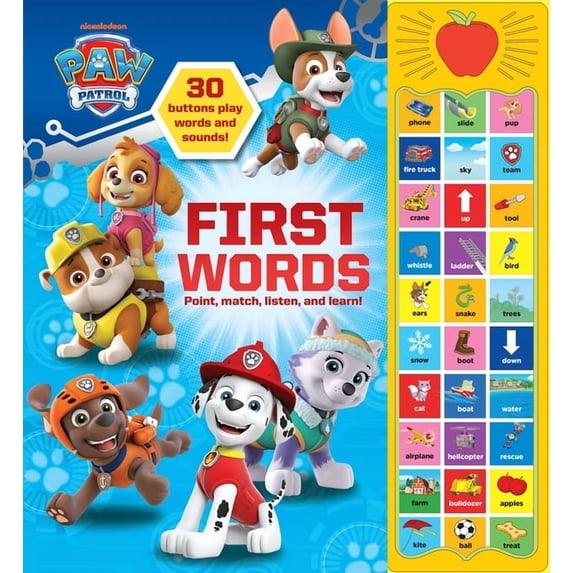 Nickelodeon PAW Patrol: First Words Sound Book