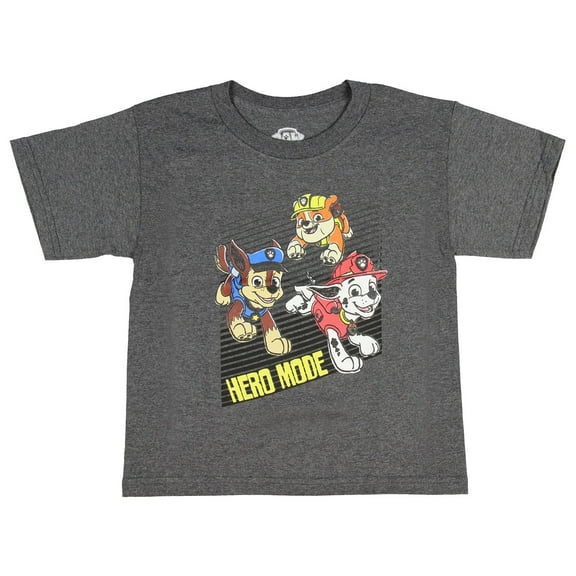 Nickelodeon Paw Patrol Hero Mode Cartoon Toddler Boys' T-Shirt (2T)