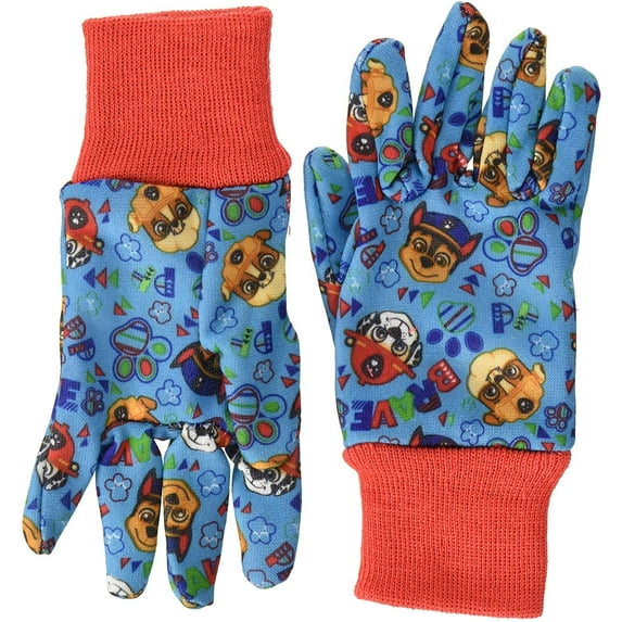 Nickelodeon Paw Patrol Kids Garden Cotton Jersey Glove, 102T