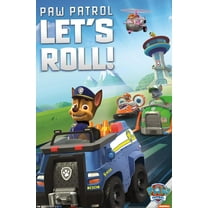Nickelodeon Paw Patrol - Let's Roll Wall Poster, 22.375" x 34"
