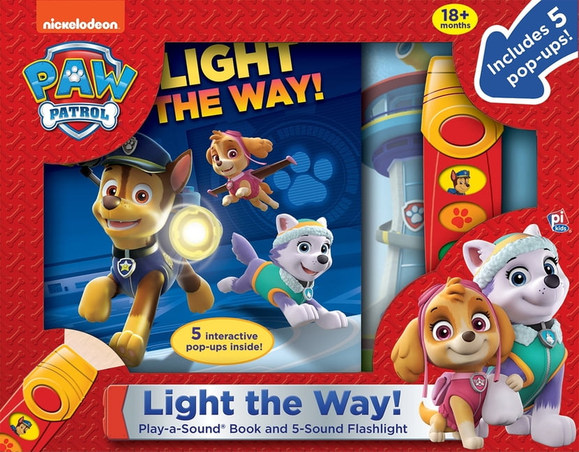 EMILY SKWISH; HARRY MOORE; FABRIZIO PETROSSI Nickelodeon Paw Patrol: Light the Way! Play-A-Sound Book and 5-Sound Flashlight (Other)