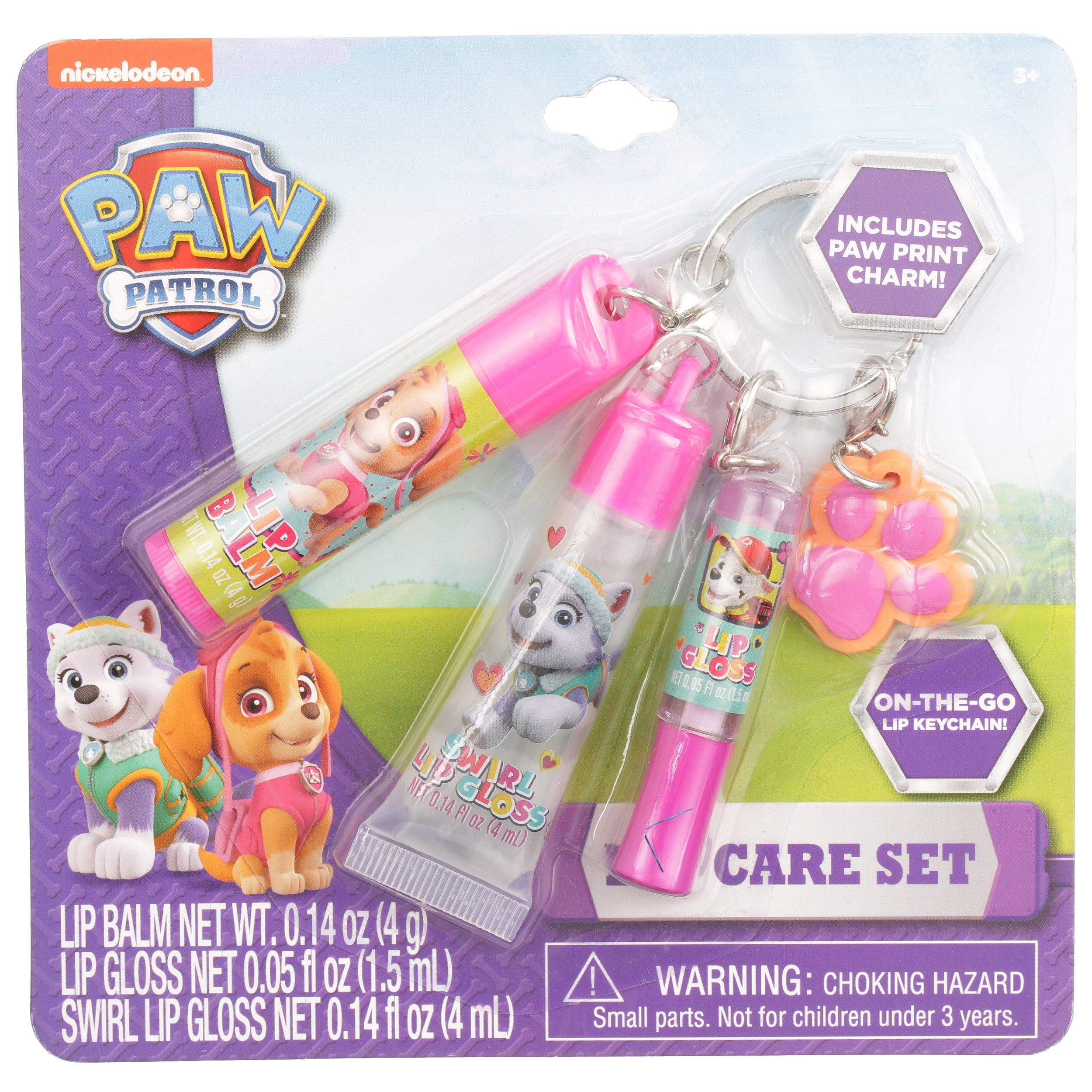 Nickelodeon Paw Patrol Lip Gloss Keychain