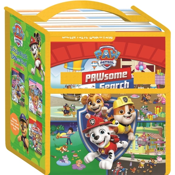 Nickelodeon Paw Patrol: Little First Look and Find 3-Book Set - PI Kids